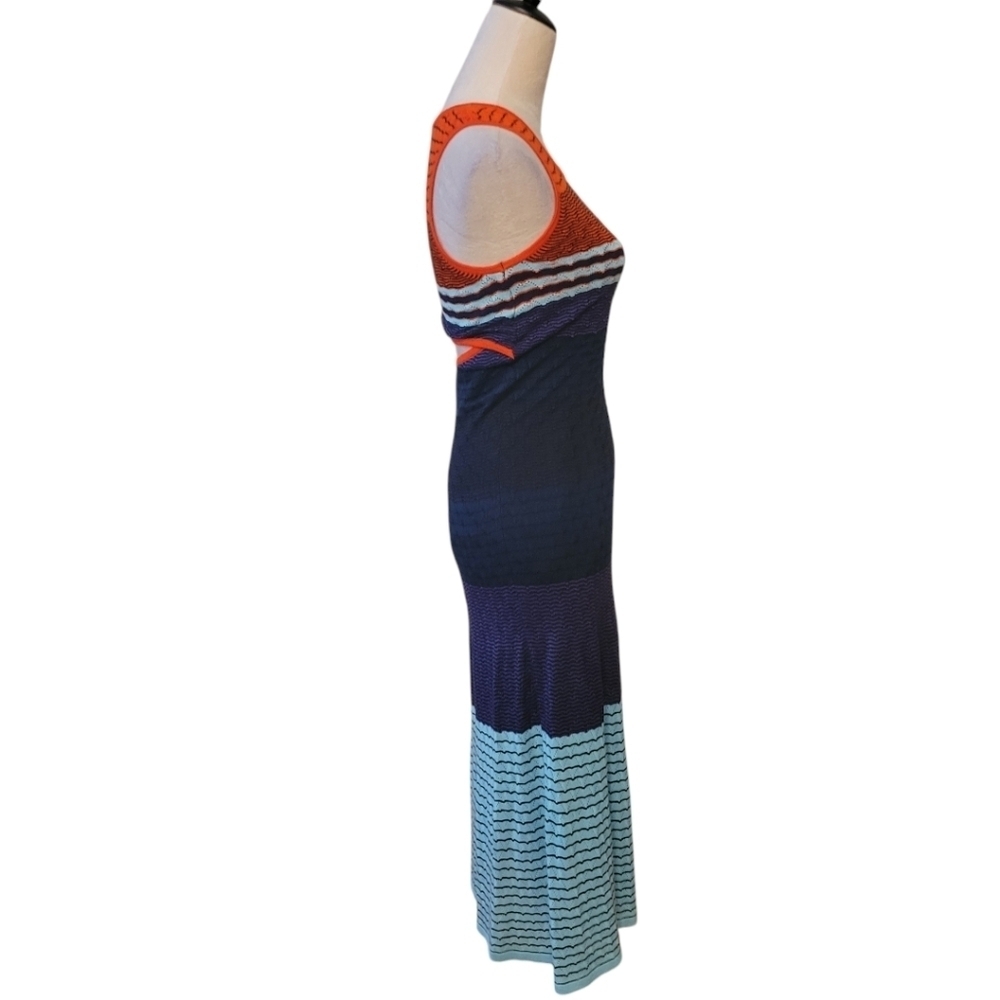 Parker‎ Sleeveless Knit Back Cutout Midi Sweater Dress Size Small - Picture 4 of 6